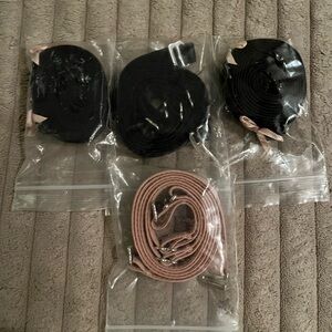 4 Strapless Bra Strap Packs (2 straps each pack)